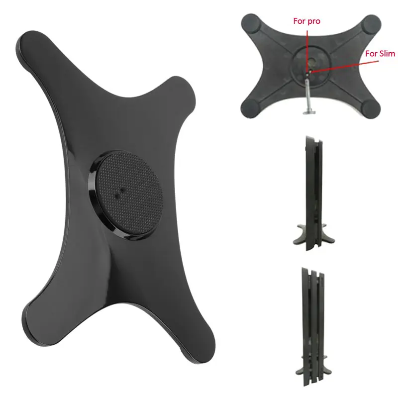 Portable Universal Vertical Holder Stand Bracket Bed Foundation Mount for PS4 Pro and PS4 Slim Console w/ Installation Screw New
Portable Universal Vertical Holder Stand Bracket Bed Foundation Mount for PS4 Pro and PS4 Slim Console w/ Installation Screw New