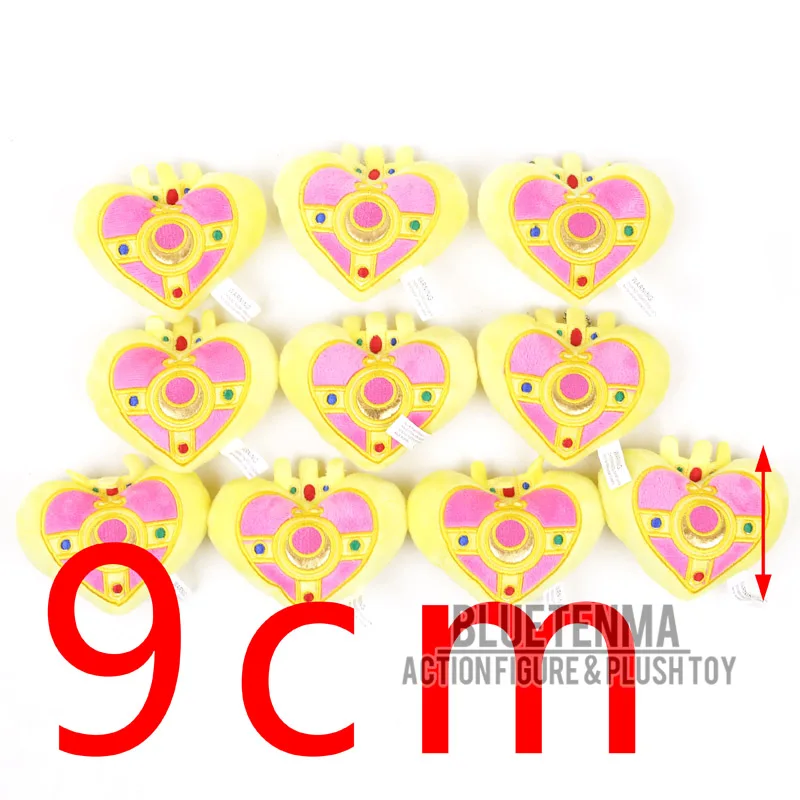 Anime Cartoon Sailor Moon Tsukino Usagi Heart Crown Mini Plush Pendants Soft Stuffed Dolls Toys 10pcs/lot
Anime Cartoon Sailor Moon Tsukino Usagi Heart Crown Mini Plush Pendants Soft Stuffed Dolls Toys 10pcs/lot
