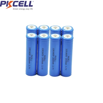 8Pcs ICR18650 3.7V Liion Rechargeable Battery Li-ion 3.7v Batteries 2600mah 18650 batteria Button Top For headlight vape ecig
8Pcs ICR18650 3.7V Liion Rechargeable Battery Li-ion 3.7v Batteries 2600mah 18650 batteria Button Top For headlight vape ecig