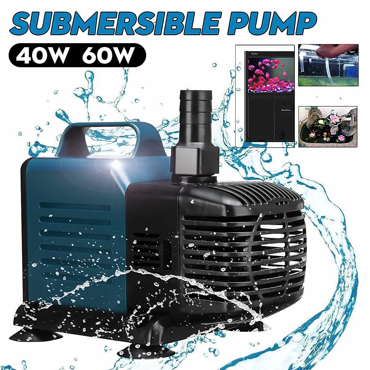 2019 NEW 60W Submersible Fish Water Pump Aquarium Tank Pump Pool Waterfall Fountain Sump Pumps Inner Circulation Filter+3 Nozzle
2019 NEW 60W Submersible Fish Water Pump Aquarium Tank Pump Pool Waterfall Fountain Sump Pumps Inner Circulation Filter+3 Nozzle