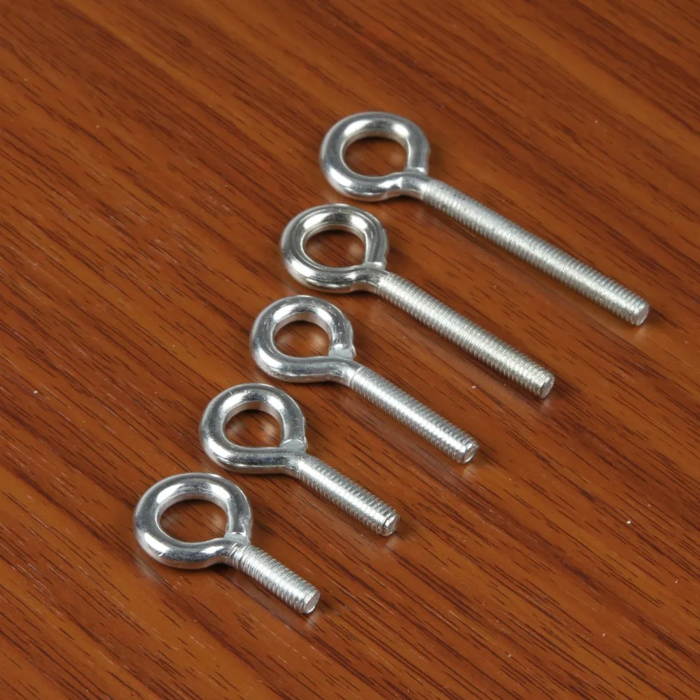 20pcs M4 Galvanized iron Plant Curtain Net Wire Eye Bolt Eyebolt Screw in Spiral Hanger Close Ring Hook
20pcs M4 Galvanized iron Plant Curtain Net Wire Eye Bolt Eyebolt Screw in Spiral Hanger Close Ring Hook