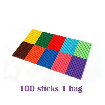 Chanycore Baby Learning Educational Wooden Arithmetic Toys Digital Numbers 100 Sticks 10 colors Enlightenment Kids Gifts 4011
Chanycore Baby Learning Educational Wooden Arithmetic Toys Digital Numbers 100 Sticks 10 colors Enlightenment Kids Gifts 4011