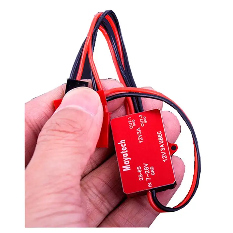 Mayatech 5V 12V Step Down Power Supply Voltage Regulation 7-28V to 5V/13-28V to 12V Buck Module UBEC-3A 6s for FPV UAV RC Model
Mayatech 5V 12V Step Down Power Supply Voltage Regulation 7-28V to 5V/13-28V to 12V Buck Module UBEC-3A 6s for FPV UAV RC Model