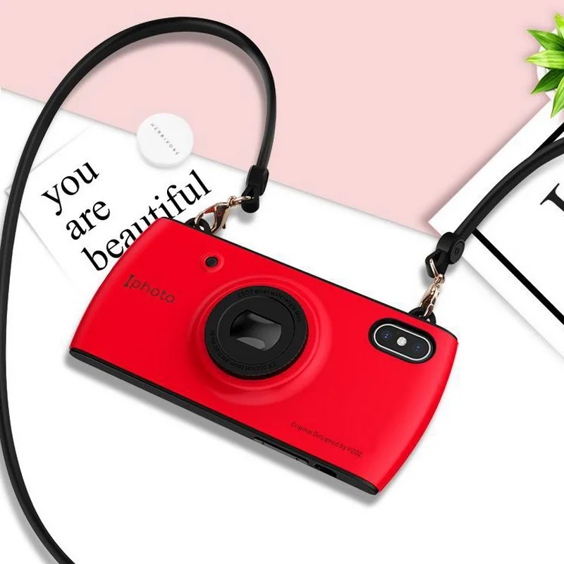 Fashion Hybrid Armor Shockproof Case For iPhone 6 6S 7 Plus Retro 3D Camera Style PC+TPU Back Cover For iPhone X 10 8 Plus Coque
Fashion Hybrid Armor Shockproof Case For iPhone 6 6S 7 Plus Retro 3D Camera Style PC+TPU Back Cover For iPhone X 10 8 Plus Coque