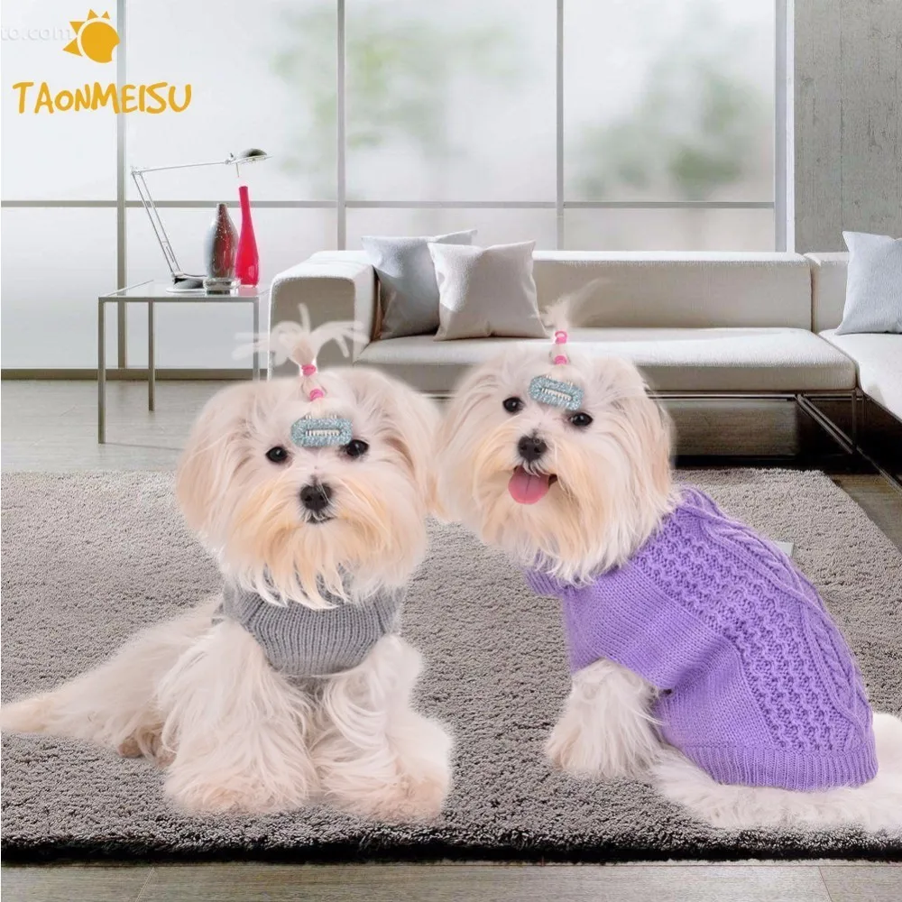 Cute Pet Dog Knitwear Twist Striped Sweater Outdoor Warm Puppy Coats Sweater Autumn Winter Clothes Jumper
Cute Pet Dog Knitwear Twist Striped Sweater Outdoor Warm Puppy Coats Sweater Autumn Winter Clothes Jumper