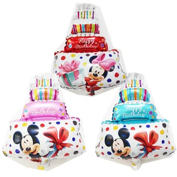New arrival Mini Mickey Minnie Three layer cake Foil Balloons child birthday party supplies Wedding decoration Wholesale
New arrival Mini Mickey Minnie Three layer cake Foil Balloons child birthday party supplies Wedding decoration Wholesale