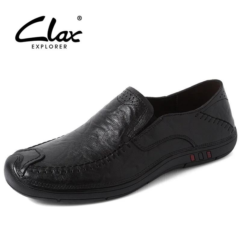 CLAX Men's Leeather Shoes Slip on 2018 Summer Genuine Leather Loafers Male Vintage Retro Boat Shoe Breathable Casual Footwear
CLAX Men's Leeather Shoes Slip on 2018 Summer Genuine Leather Loafers Male Vintage Retro Boat Shoe Breathable Casual Footwear