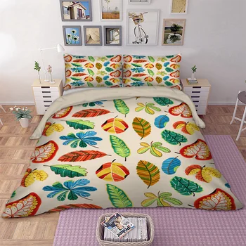 Leaf pattern bedding set with pillowcases King twin sizes bed linens set polyester bed linens set leaf pattern bedclothes 3pcs
Leaf pattern bedding set with pillowcases King twin sizes bed linens set polyester bed linens set leaf pattern bedclothes 3pcs