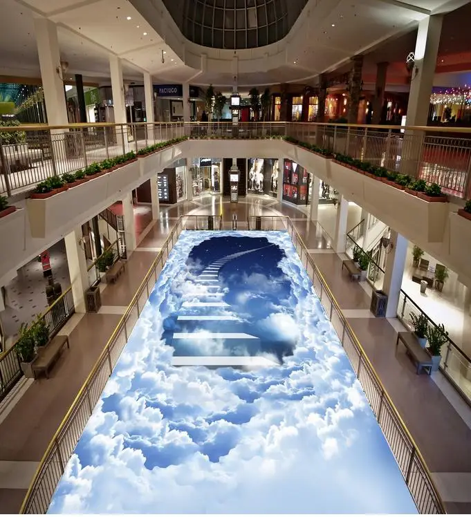 Custom 3D Painting Floor Wallpaper PVC Adhesive Star Blank Cloud Ladder Three-Dimensional Stickers Modern Custom 3D Floor Mural
Custom 3D Painting Floor Wallpaper PVC Adhesive Star Blank Cloud Ladder Three-Dimensional Stickers Modern Custom 3D Floor Mural