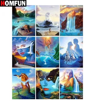 HOMFUN Full Square/Round Drill 5D DIY Diamond Painting "Beauty waterfall" 3D Embroidery Cross Stitch 5D Home Decor Gift A07954
HOMFUN Full Square/Round Drill 5D DIY Diamond Painting "Beauty waterfall" 3D Embroidery Cross Stitch 5D Home Decor Gift A07954