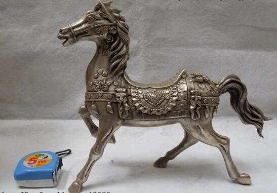 USPS to USA S0273 12 Chinese White Copper Silver Feng Shui Lucky Money wealth running Horse Statue B0401
USPS to USA S0273 12 Chinese White Copper Silver Feng Shui Lucky Money wealth running Horse Statue B0401