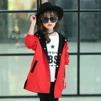 Fashion Print Girls Coat 2018 New Arrival Baby Girls Jackets Cute Hooded Spring Windbreaker 4-15Y
Fashion Print Girls Coat 2018 New Arrival Baby Girls Jackets Cute Hooded Spring Windbreaker 4-15Y