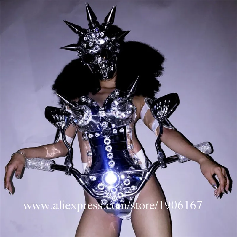 Victoria Dance Catwalk Shows Clothes Sexy Lady Stage Performance Ballrooom Costume Dancer DJ Singer Party Dress02