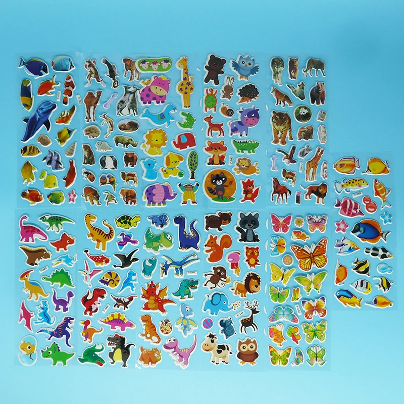 11 PCS/LOT Animal Bubble Stickers Diary Decorative Cartoon Bubble Cute Animal Stickers Classic Toys for Kids Girls
11 PCS/LOT Animal Bubble Stickers Diary Decorative Cartoon Bubble Cute Animal Stickers Classic Toys for Kids Girls