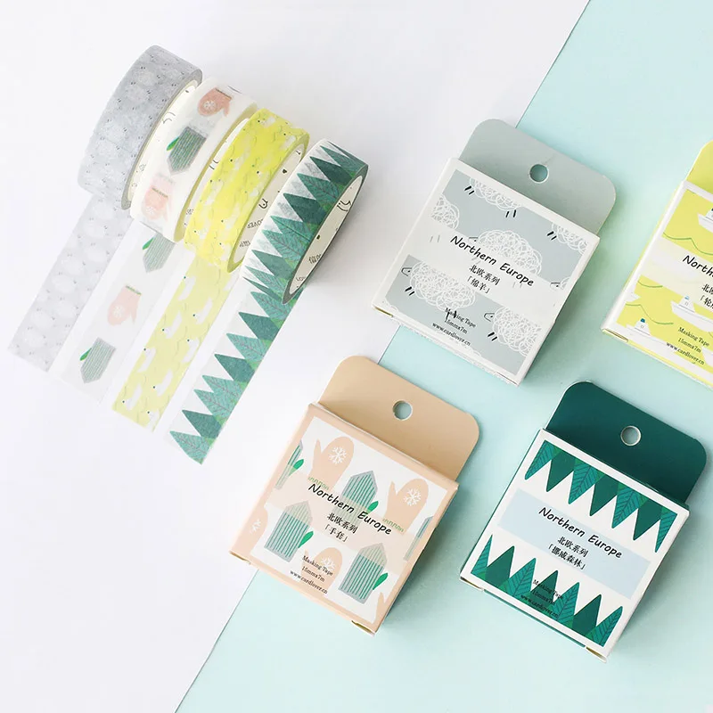 15mm * 7m Cute Kawaii Flower Masking Washi Tape Cartoon Sheep Fox Adhesive Tape For Home Decoration Student 3640 
15mm * 7m Cute Kawaii Flower Masking Washi Tape Cartoon Sheep Fox Adhesive Tape For Home Decoration Student 3640