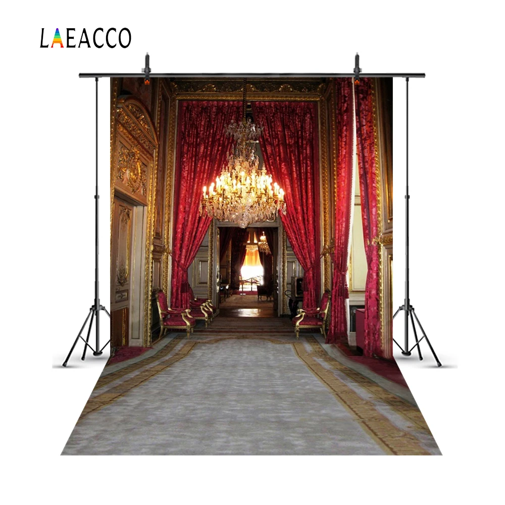 Laeacco Old Palace Curtain Armchair Chandelier Hallway Photo Backgrounds Customized Photographic Backdrops For Photo Studio
Laeacco Old Palace Curtain Armchair Chandelier Hallway Photo Backgrounds Customized Photographic Backdrops For Photo Studio