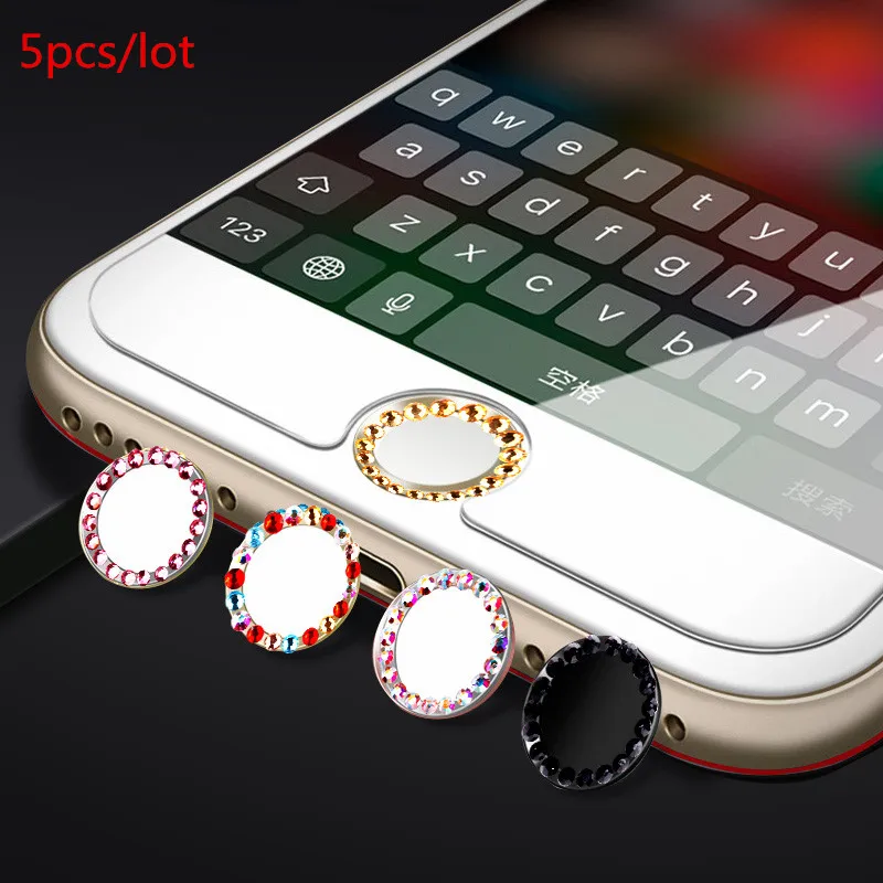 5Pcs Crystal Bling Rhinestone Diamond Home Button Sticker for Touch ID for iphone 5 5S 6 6S 7 8 plus case Key paster
5Pcs Crystal Bling Rhinestone Diamond Home Button Sticker for Touch ID for iphone 5 5S 6 6S 7 8 plus case Key paster