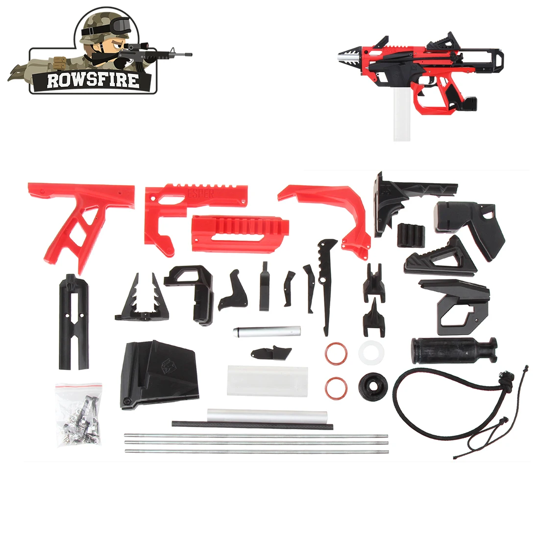 2019 New Set Worker F10555 No.213 Esper Blaster For Talon Magazine - Red + Black Version A
2019 New Set Worker F10555 No.213 Esper Blaster For Talon Magazine - Red + Black Version A