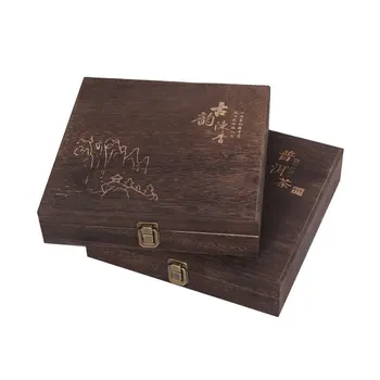 XMT-HOME flip cover burned paulownia wood puer tea box canister for puer tea 357g Yunnan Puerth 1pc
XMT-HOME flip cover burned paulownia wood puer tea box canister for puer tea 357g Yunnan Puerth 1pc