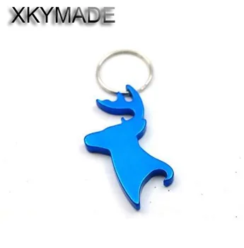 Deer Head Keychain Bottle Opener Custom Logo Name Key Ring Opener Club Promotion Souvenir Small Gift Party Favor
Deer Head Keychain Bottle Opener Custom Logo Name Key Ring Opener Club Promotion Souvenir Small Gift Party Favor