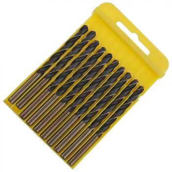 10pcs/lot 6mm Stainless Steel Bit with Straight Shank Twist and Containing cobalt Head for Bench Drill / Hand Drill
10pcs/lot 6mm Stainless Steel Bit with Straight Shank Twist and Containing cobalt Head for Bench Drill / Hand Drill