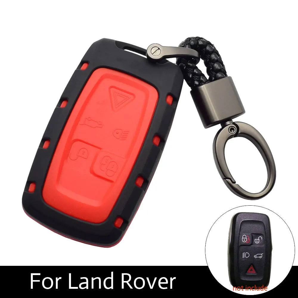 ATOBABI 5 Buttons Car Key Case ABS+Silicone Combined Remote Fobs Shell Cover for Land Rover Range Rover Discovery 4 Accessories
ATOBABI 5 Buttons Car Key Case ABS+Silicone Combined Remote Fobs Shell Cover for Land Rover Range Rover Discovery 4 Accessories