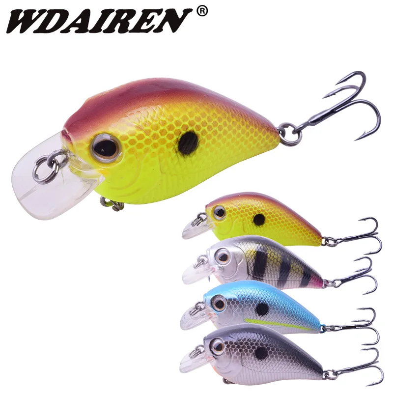WDAIREN wobblers Jerkbait 4 Colors 6cm 5.5g Hard Bait Minnow Crank Fishing lures VMC hooks Bass Fresh Salt water tackle Topwater
WDAIREN wobblers Jerkbait 4 Colors 6cm 5.5g Hard Bait Minnow Crank Fishing lures VMC hooks Bass Fresh Salt water tackle Topwater