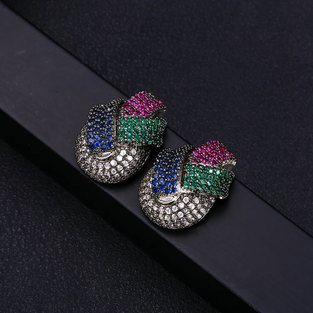jankelly Famous Design Luxury Popular FLower Stud Earrings For Women Wedding Full Mirco CZ Cubic Zircon Trendy Jewelry
jankelly Famous Design Luxury Popular FLower Stud Earrings For Women Wedding Full Mirco CZ Cubic Zircon Trendy Jewelry