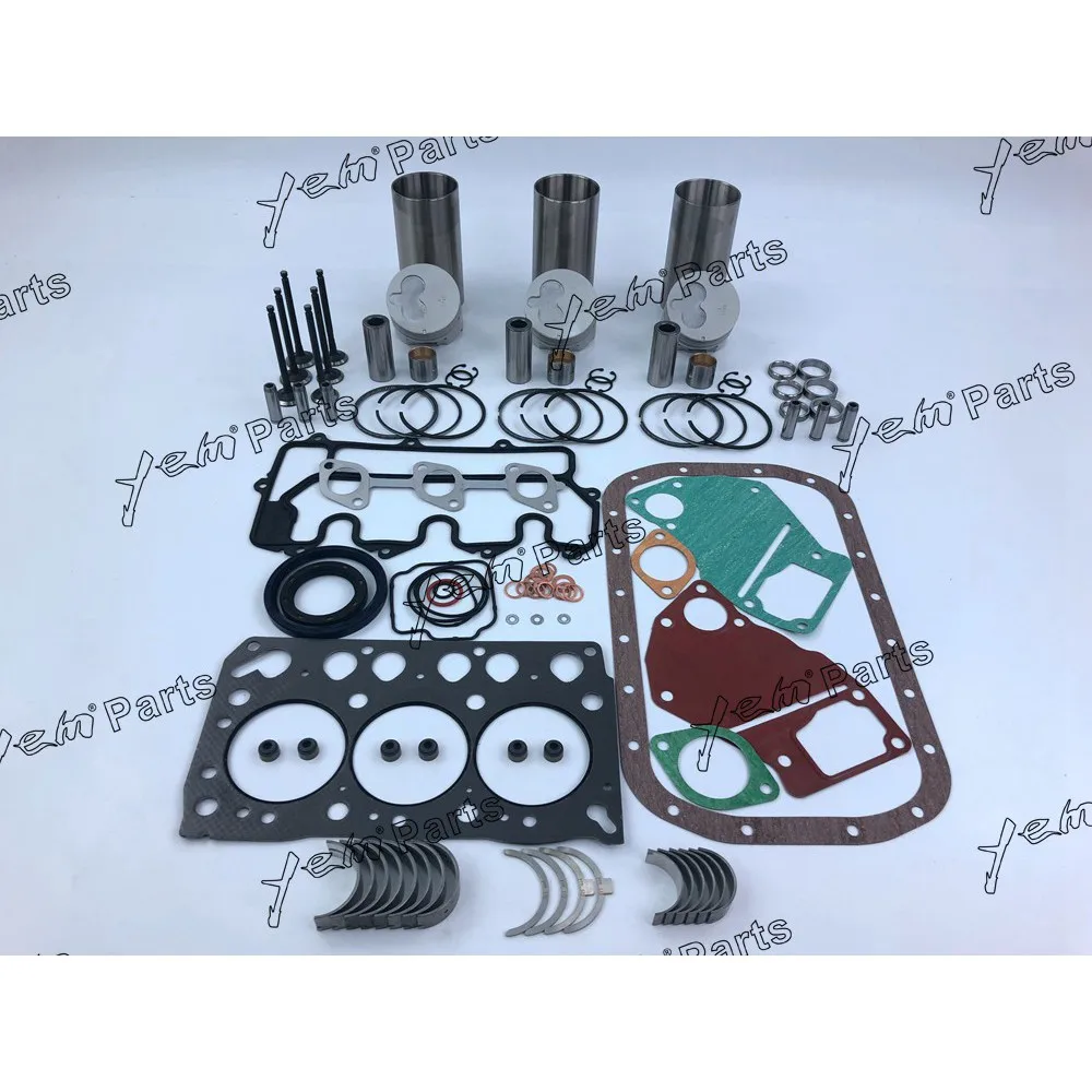 Комплект для ремонта двигателя Isuzu 3LB1 поршень + поршневое кольцо + гильза цилиндра + комплект прокладок + Подшипники
Комплект для ремонта двигателя Isuzu 3LB1 поршень + поршневое кольцо + гильза цилиндра + комплект прокладок + Подшипники