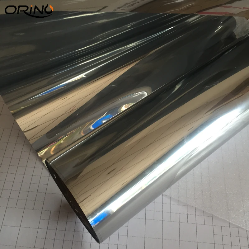 Silver Insulation Car Window Tint Film Solar Protection Film One-way Glass Film Sticker Size 50CMX200/300/500CM
Silver Insulation Car Window Tint Film Solar Protection Film One-way Glass Film Sticker Size 50CMX200/300/500CM