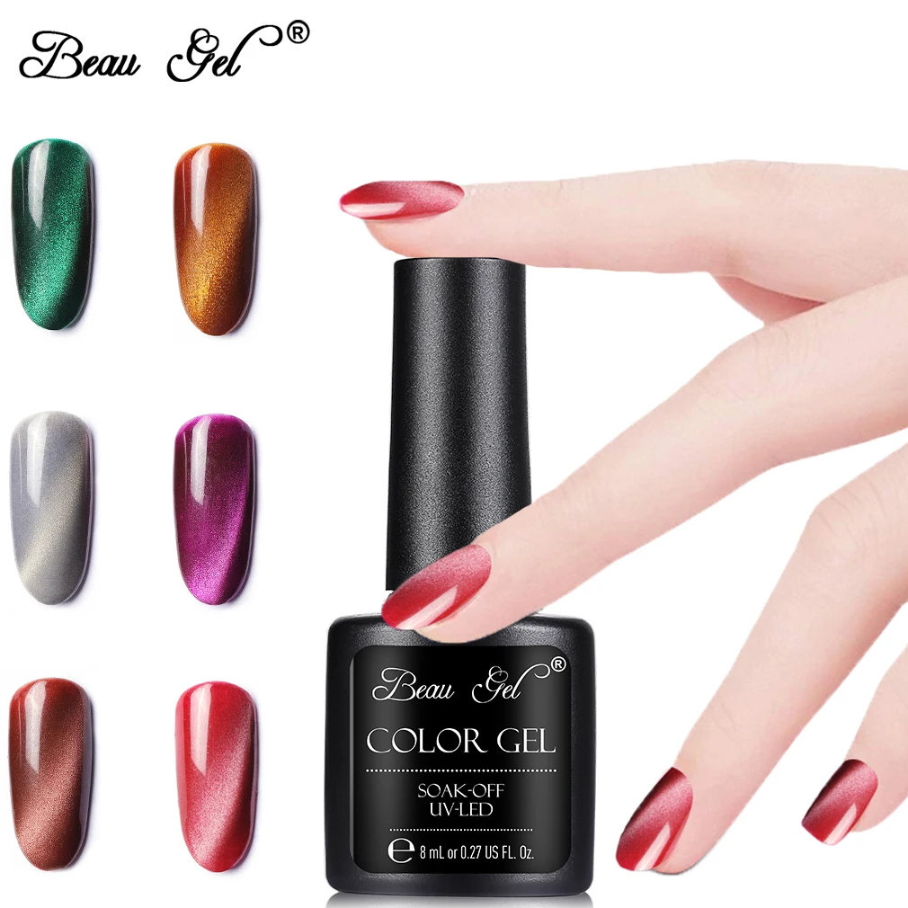 Beau Gel Wide Line Cat Eye 8ml Gel Nail Polish Long Lasting Magnetic Hybrid Varnish Nail Art DIY Soak Off UV LED Gel Lacquer
Beau Gel Wide Line Cat Eye 8ml Gel Nail Polish Long Lasting Magnetic Hybrid Varnish Nail Art DIY Soak Off UV LED Gel Lacquer