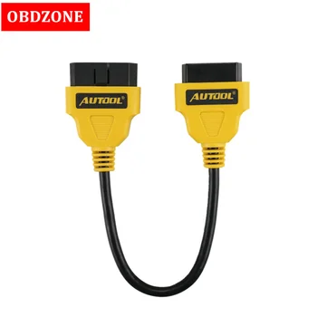 AUTOOL OBD II 16pin Male to Female Extension Cable 30cm OBD Extended Connector 16 Pin Adapter
AUTOOL OBD II 16pin Male to Female Extension Cable 30cm OBD Extended Connector 16 Pin Adapter