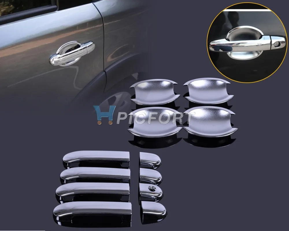 CITALL New Exterior Molding Chrome Door Handle Cover + Cup Bowl combo for Nissan Versa Tiida Latio 2007 2008 2009 2010 2011 2012
CITALL New Exterior Molding Chrome Door Handle Cover + Cup Bowl combo for Nissan Versa Tiida Latio 2007 2008 2009 2010 2011 2012