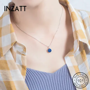INZATT Real 925 Sterling Silver Gothic Exquisite Round Kyanite Druzy Stone Pendant Necklaces Fine Jewelry For Women Accessories
INZATT Real 925 Sterling Silver Gothic Exquisite Round Kyanite Druzy Stone Pendant Necklaces Fine Jewelry For Women Accessories