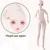 Dream Fairy Bjd Nude Doll Movable Joints Cm Plastic Naked Doll