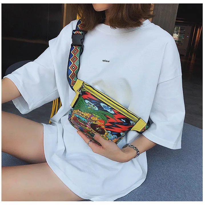Wholesale new bags female youth cool street shoot super fire pockets diagonal cross chest small graffiti bag
Wholesale new bags female youth cool street shoot super fire pockets diagonal cross chest small graffiti bag