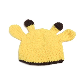Newborn Baby Wool Cute 100%Handmade Infant Knit Baby Joker 0-3month Baby Wool Bonnet Photography Antler Hat Clothes Cap
Newborn Baby Wool Cute 100%Handmade Infant Knit Baby Joker 0-3month Baby Wool Bonnet Photography Antler Hat Clothes Cap
