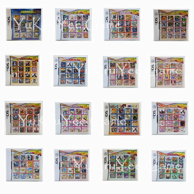 Super All in 1 Compilations Video Game Cartridge Card for DS 3DS Game Console Super Combo Multi Cart
Super All in 1 Compilations Video Game Cartridge Card for DS 3DS Game Console Super Combo Multi Cart