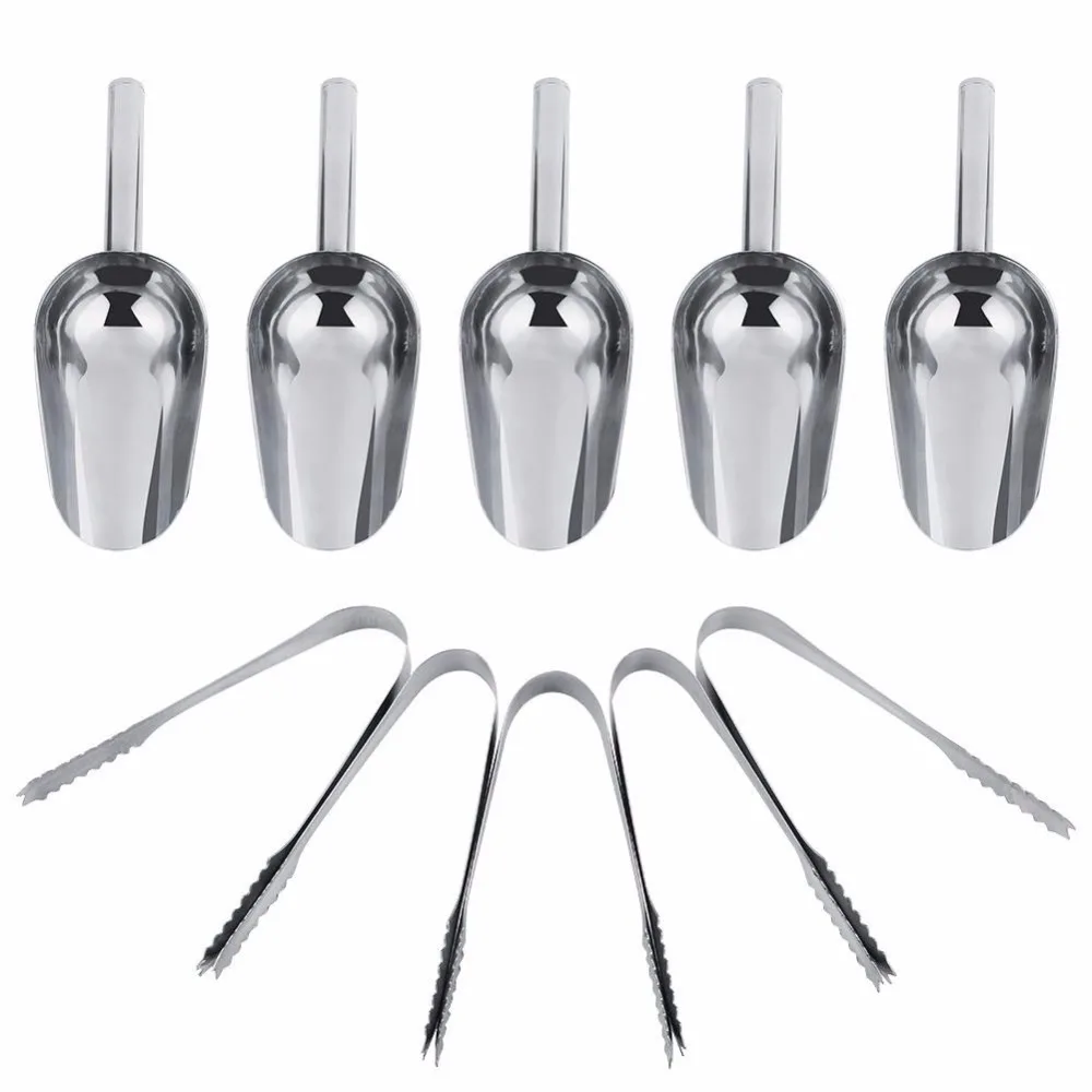 5Pcs Stainless Steel Ice Cream Scoop / Tongs Tools Wedding Buffet Catering Serving Tools Kit Bar BBQ Ice Home Kitchen Tools
5Pcs Stainless Steel Ice Cream Scoop / Tongs Tools Wedding Buffet Catering Serving Tools Kit Bar BBQ Ice Home Kitchen Tools