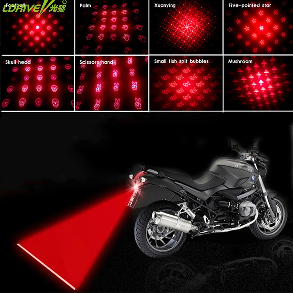 LOEN 1PC 11 patterns Universal Car Laser Fog Light Tail Rear Auto Brake Parking Warning Lamp for toyota 0 bmw honda cruze
LOEN 1PC 11 patterns Universal Car Laser Fog Light Tail Rear Auto Brake Parking Warning Lamp for toyota 0 bmw honda cruze
