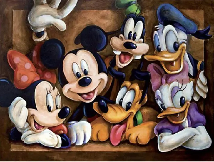 DIY 5D Diamond Painting Cross Stitch Cartoon Mickey rat Needlework Donal Duck Full Diamond Mosaic Diamond Embroidery
DIY 5D Diamond Painting Cross Stitch Cartoon Mickey rat Needlework Donal Duck Full Diamond Mosaic Diamond Embroidery