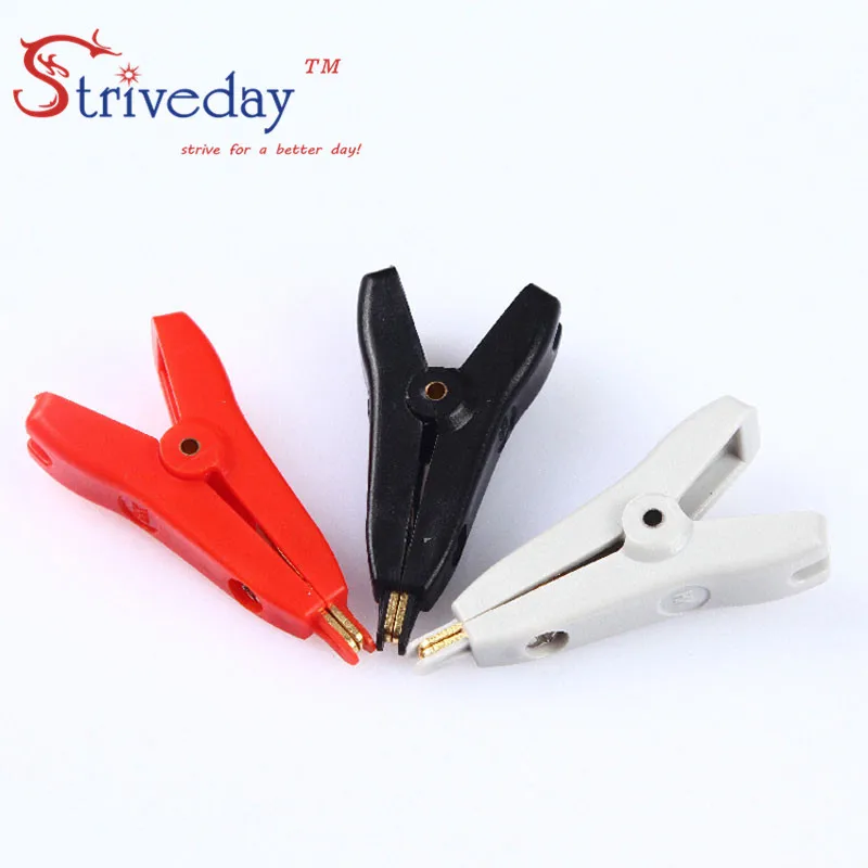 5pcs NEW Plated copper alligator clip test clip LCR positive and negative poles of a low resistance flat folder long 52mm
5pcs NEW Plated copper alligator clip test clip LCR positive and negative poles of a low resistance flat folder long 52mm