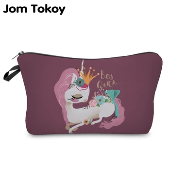 Jom Tokoy Cosmetic Organizer Bag Make Up Heat Transfer Printing Cosmetic Bag Fashion Women Brand Makeup Bag Hzb907
Jom Tokoy Cosmetic Organizer Bag Make Up Heat Transfer Printing Cosmetic Bag Fashion Women Brand Makeup Bag Hzb907