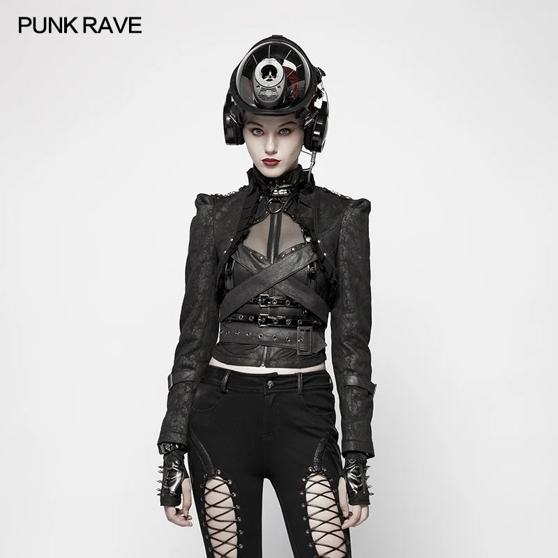 Punk Rave Womnen Short Jacket Military Uniform Handsome Floral Pattern Sexy Short Coat Jacket Cosplay Costumes
Punk Rave Womnen Short Jacket Military Uniform Handsome Floral Pattern Sexy Short Coat Jacket Cosplay Costumes