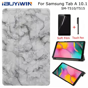 iBuyiWin Marbling PU Leather Case for Samsung Galaxy Tab A SM-T510 SM-T515 10.1" 2019 New Tablet Funda Capa Cover+Film+Pen
iBuyiWin Marbling PU Leather Case for Samsung Galaxy Tab A SM-T510 SM-T515 10.1" 2019 New Tablet Funda Capa Cover+Film+Pen