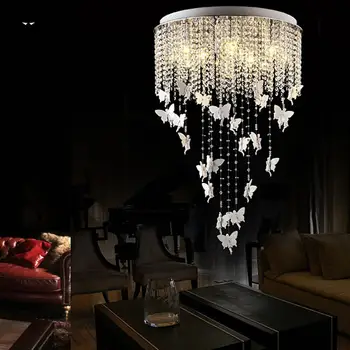 Round Crystal Angle Chandelier Light Fixture Modern Nordic Fashion Romantic Lustre Ceiling Lamp Foyer Girl Bedroom Living Room
Round Crystal Angle Chandelier Light Fixture Modern Nordic Fashion Romantic Lustre Ceiling Lamp Foyer Girl Bedroom Living Room