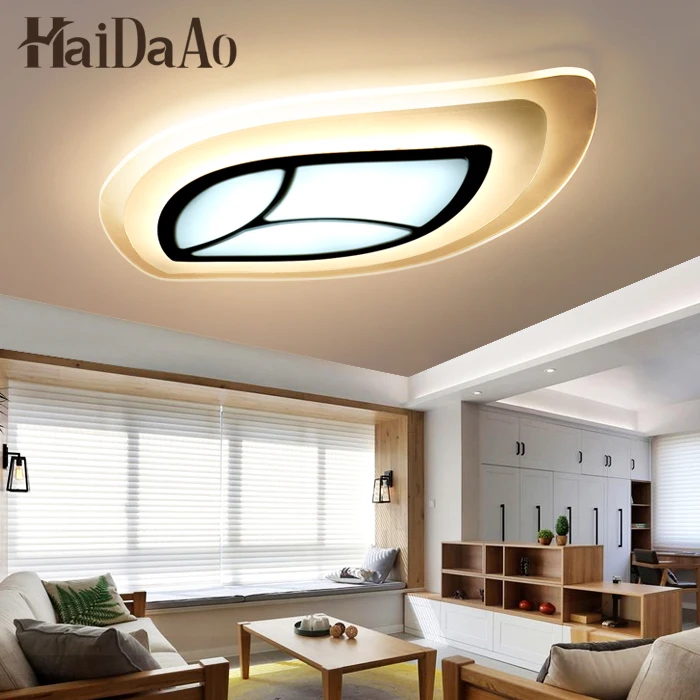 Leaf Designer Modern led ceiling lights for living room bedroom Acrylic+Hardware LED Ceiling lamp