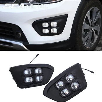 Car 12V DRL Day Lights Lamp For Russia KIA RIO X-Line 2018 Highlight Auto Driving Daytime Running Lights on Car DRL Super Bright
Car 12V DRL Day Lights Lamp For Russia KIA RIO X-Line 2018 Highlight Auto Driving Daytime Running Lights on Car DRL Super Bright