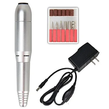 20,000RPM Electric Pen Shape Nail Drill Professional Metallic Portable for Professional Nail Salon or Personal
20,000RPM Electric Pen Shape Nail Drill Professional Metallic Portable for Professional Nail Salon or Personal