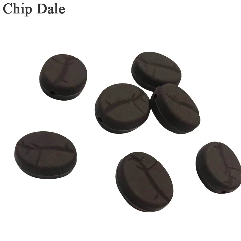 Chip Dale 5pcs Mini Coffee Beans Silicone Beads Silicone Teething Beads Baby Teether Nursing Accessories
Chip Dale 5pcs Mini Coffee Beans Silicone Beads Silicone Teething Beads Baby Teether Nursing Accessories
